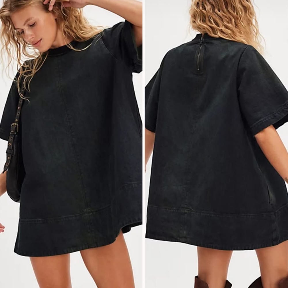 🖤NWT Free People black sweater mini🖤